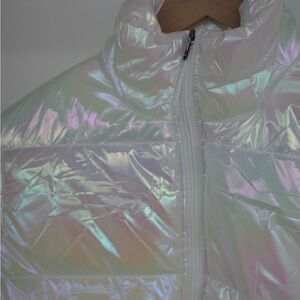 Iridescent Women's Puffer Jacket